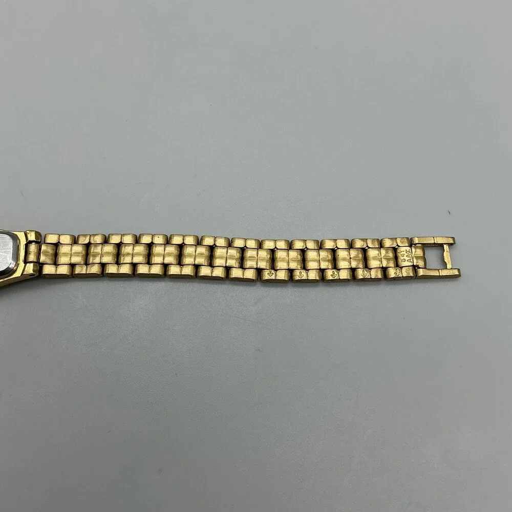Vintage Pulsar Womens Watch 12mm Oval Gold Tone V220-6190 New Battery
